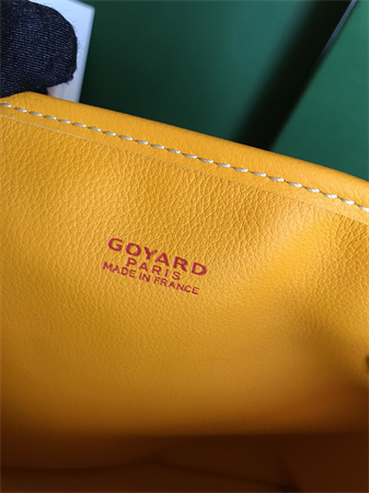 Goyard Anjou Mini Bag Chevroches Calfskin & Goyardine Canvas