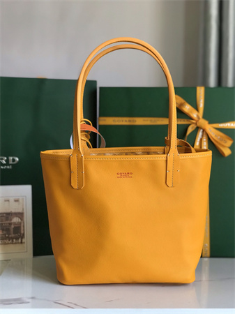 Goyard Anjou Mini Bag Chevroches Calfskin & Goyardine Canvas