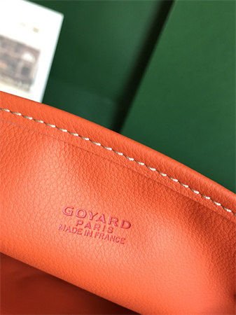 Goyard Anjou Mini Bag Chevroches Calfskin & Goyardine Canvas