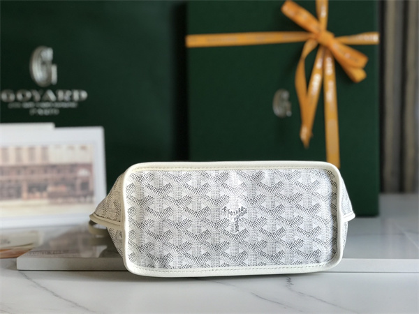 Goyard Anjou Mini Bag Chevroches Calfskin & Goyardine Canvas