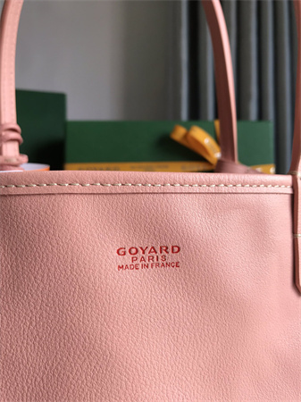 Goyard Anjou Mini Bag Chevroches Calfskin & Goyardine Canvas