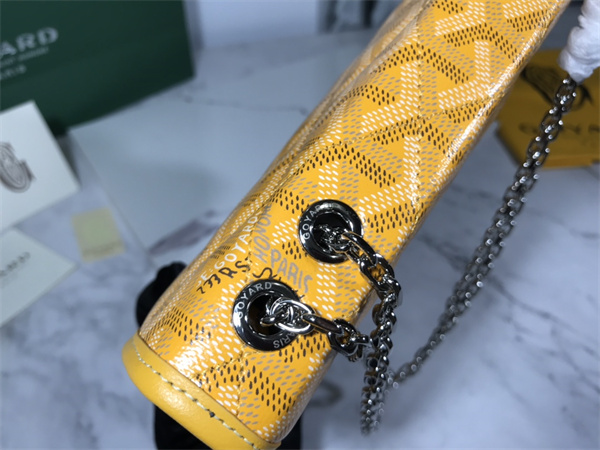 Goyard Alexandre Iii Bag Goyardine Canvas & Chevroches Calfskin