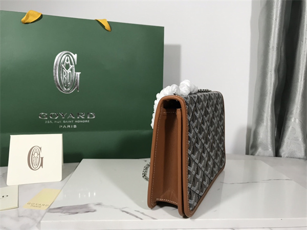 Goyard Alexandre Iii Bag Goyardine Canvas & Chevroches Calfskin