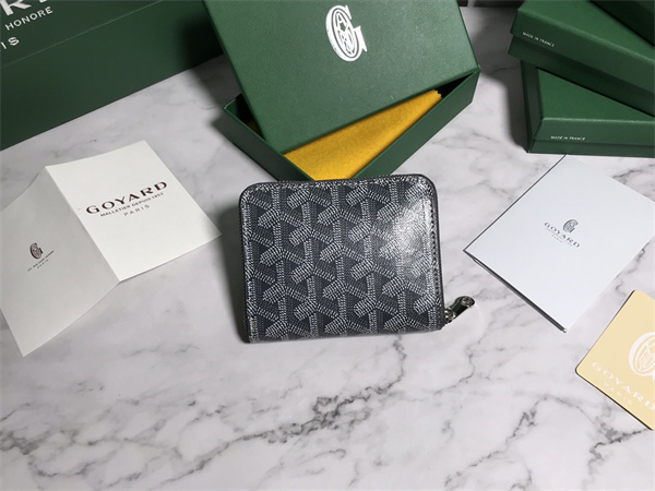 Goyard Matignon PM Wallet Goyardine Canvas & Vauzelles Calfskin