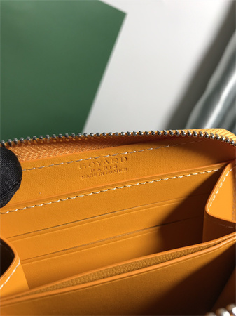 Goyard Matignon PM Wallet Goyardine Canvas & Vauzelles Calfskin