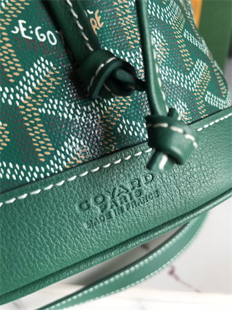 Goyard Petit Flot Bucket Bag Goyardine Canvas & Chevroches Calfskin