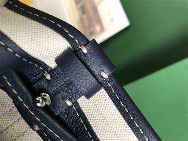 Goyard Petit Flot Bucket Bag Goyardine Canvas & Chevroches Calfskin