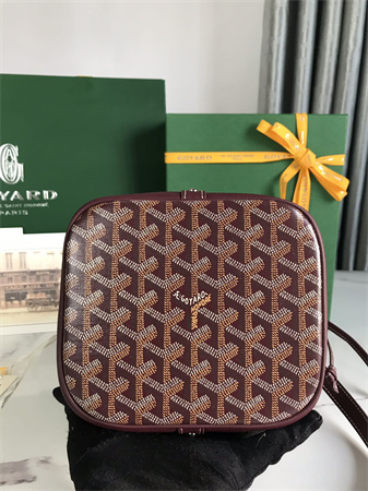 Goyard Petit Flot Bucket Bag Goyardine Canvas & Chevroches Calfskin