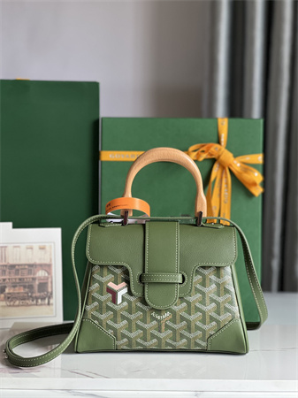 Goyard Saigon Souple Mini Bag Goyardine Canvas & Chevroches Calfskin