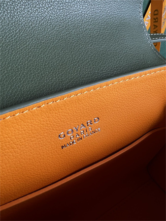 Goyard Saigon Souple Mini Bag Goyardine Canvas & Chevroches Calfskin