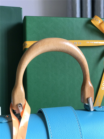 Goyard Saigon Souple Mini Bag Goyardine Canvas & Chevroches Calfskin