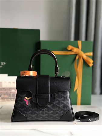 Goyard Saigon Souple Mini Bag Goyardine Canvas & Chevroches Calfskin