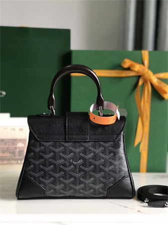 Goyard Saigon Souple Mini Bag Goyardine Canvas & Chevroches Calfskin