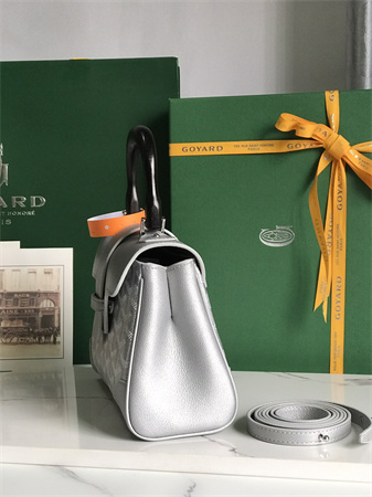 Goyard Saigon Souple Mini Bag Goyardine Canvas & Chevroches Calfskin