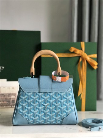 Goyard Saigon Souple Mini Bag Goyardine Canvas & Chevroches Calfskin
