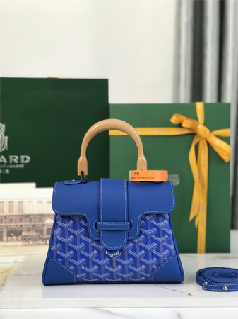 Goyard Saigon Souple Mini Bag Goyardine Canvas & Chevroches Calfskin