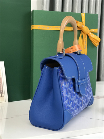 Goyard Saigon Souple Mini Bag Goyardine Canvas & Chevroches Calfskin