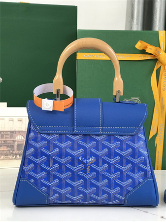 Goyard Saigon Souple Mini Bag Goyardine Canvas & Chevroches Calfskin