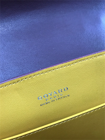 Goyard Saigon Souple Mini Bag Goyardine Canvas & Chevroches Calfskin