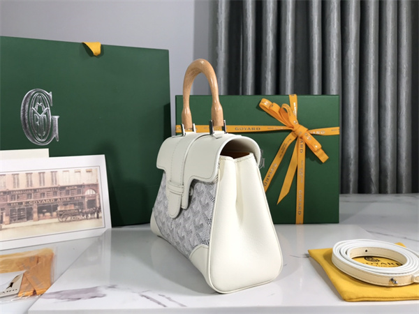 Goyard Saigon Souple Mini Bag Goyardine Canvas & Chevroches Calfskin