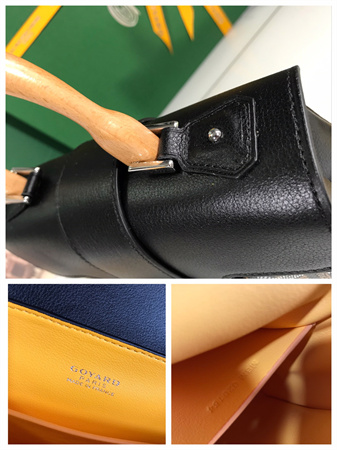 Goyard Saigon Souple Mini Bag Goyardine Canvas & Chevroches Calfskin