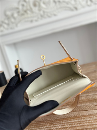 Hermes Kelly Mini II Bag Epsom Leather Jaune d’Or/Craie HS