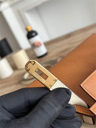 Hermes Kelly Mini II Bag Epsom Leather Gold/Craie HS