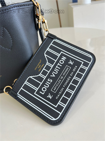 L.V Neverful  Bandoulière Inside Out BB Black M12099