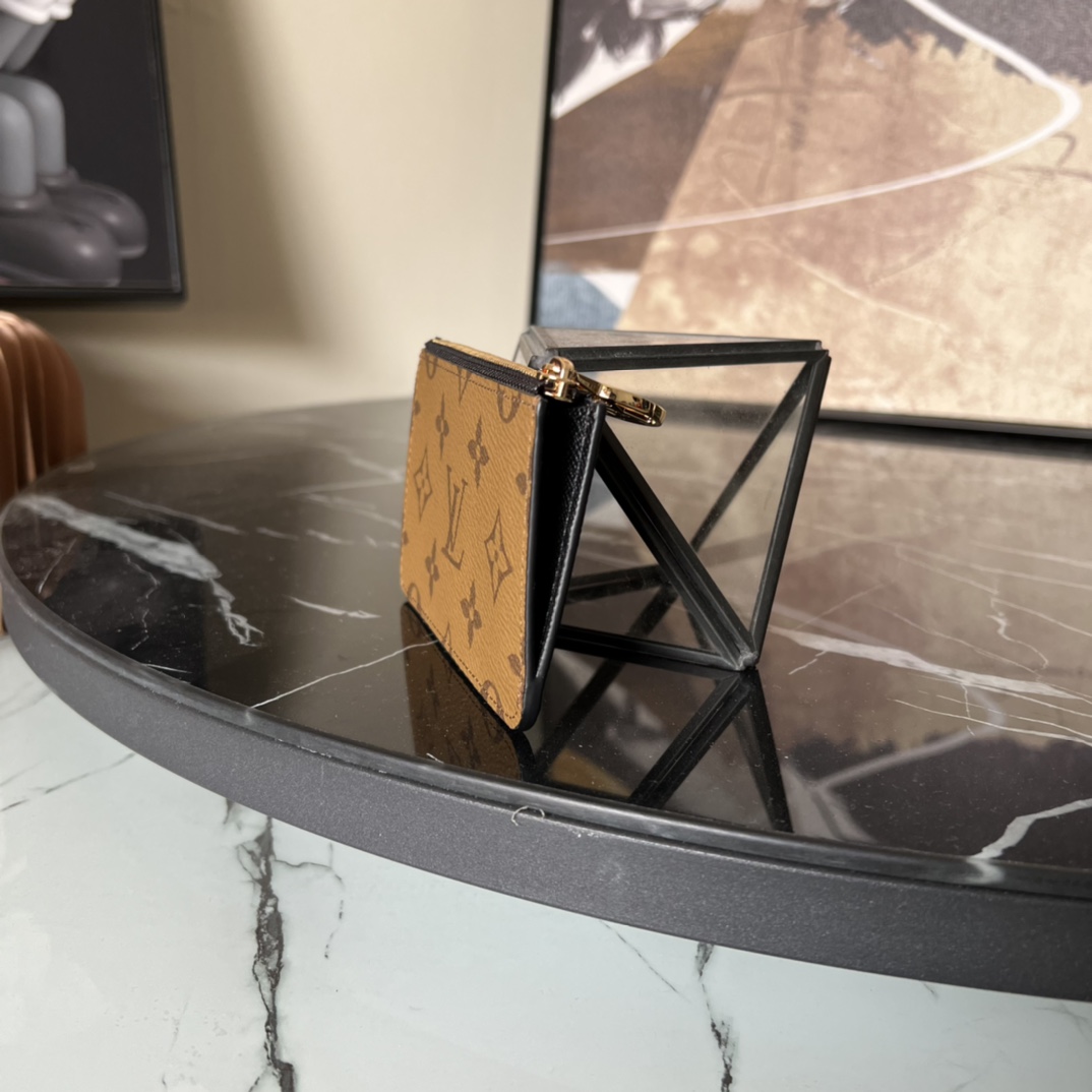 L.V Romy Card Holder Reverse  Monogram Canvas  M81912