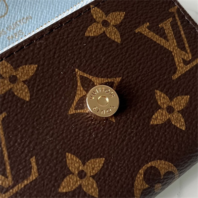 L.V Rosalie Coin Purse Monogram Canvas Vivienne Inside Blue M12239