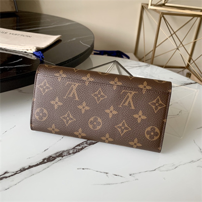 L.V Sarah Wallet Monogram Canvas Inside Red M60531