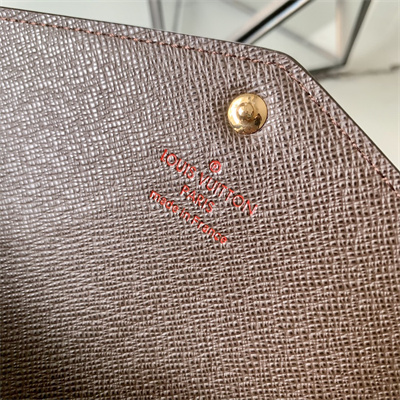 L.V Sarah Wallet Damier Ebene Canvas  N60114