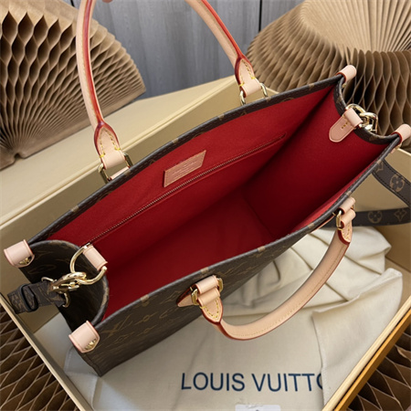 L.V SAC PIAT Tote Bag Monogram Canvas M45848