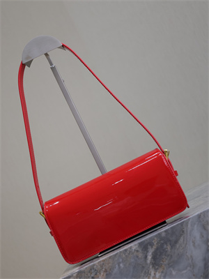 CD Miss Dior FLAP BAG Patent Calfskin Red