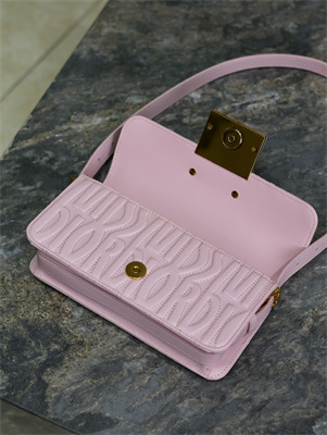 CD Miss Dior Flap Bag Pink Quilted Miss Dior Allover Calfskin