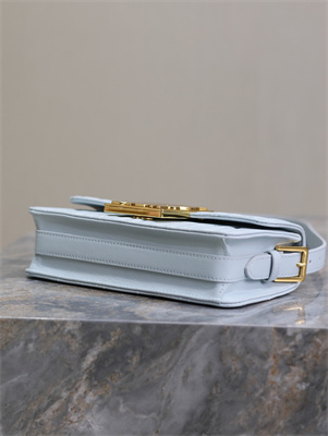 CD Miss Dior Flap Bag Blue Quilted Miss Dior Allover Calfskin