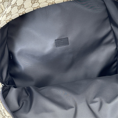 Gu.cci Large backpack with Gucci logo GG Canvas 800182