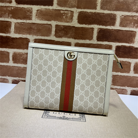 Gu.cci Ophidia GG Pouch Supreme Canvas 625549