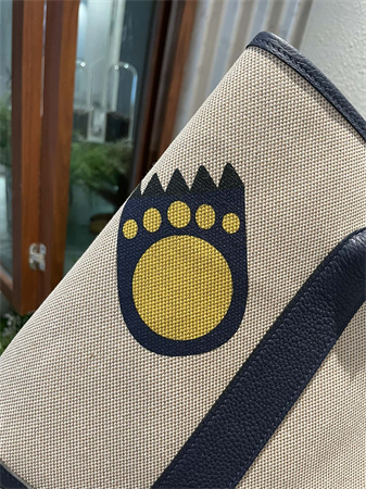 Her.mes  Garden Party 36CM Togo Leather and Graffiti Canvas HS