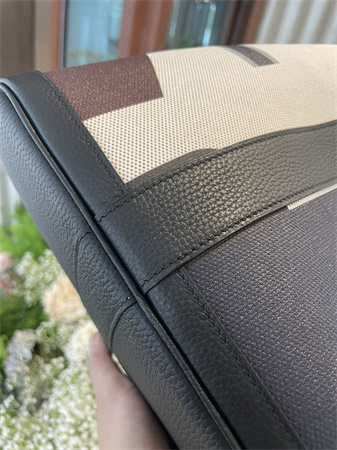 Her.mes  Garden Party 36CM Togo Leather and Graffiti Canvas HS