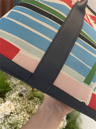 Her.mes  Garden Party 36CM Togo Leather and Graffiti Canvas HS