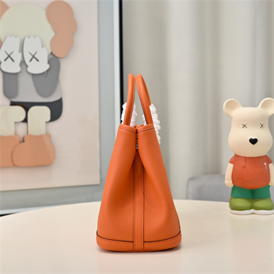 Hermes Garden Party 30/36CM Togo Leather Orange HS