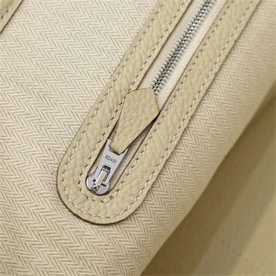 Hermes Garden Party 30/36CM Togo Leather Craie HS