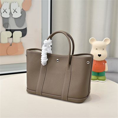 Hermes Garden Party 30/36CM Togo Leather Etoupe HS