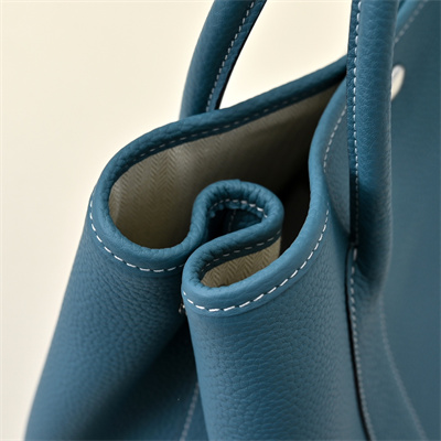 Hermes Garden Party 30/36CM Togo Leather Bley Jean HS