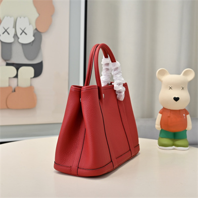 Hermes Garden Party 30/36CM Togo Leather Red HS