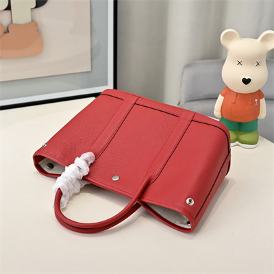 Hermes Garden Party 30/36CM Togo Leather Red HS