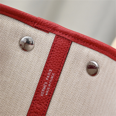 Hermes Garden Party 30/36CM Togo Leather Red HS