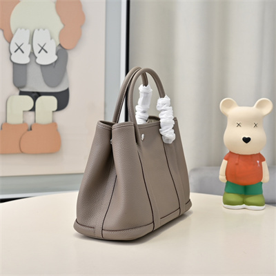 Hermes Garden Party 30/36CM Togo Leather Gris Tourterelle HS