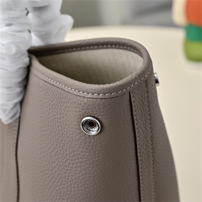 Hermes Garden Party 30/36CM Togo Leather Gris Tourterelle HS